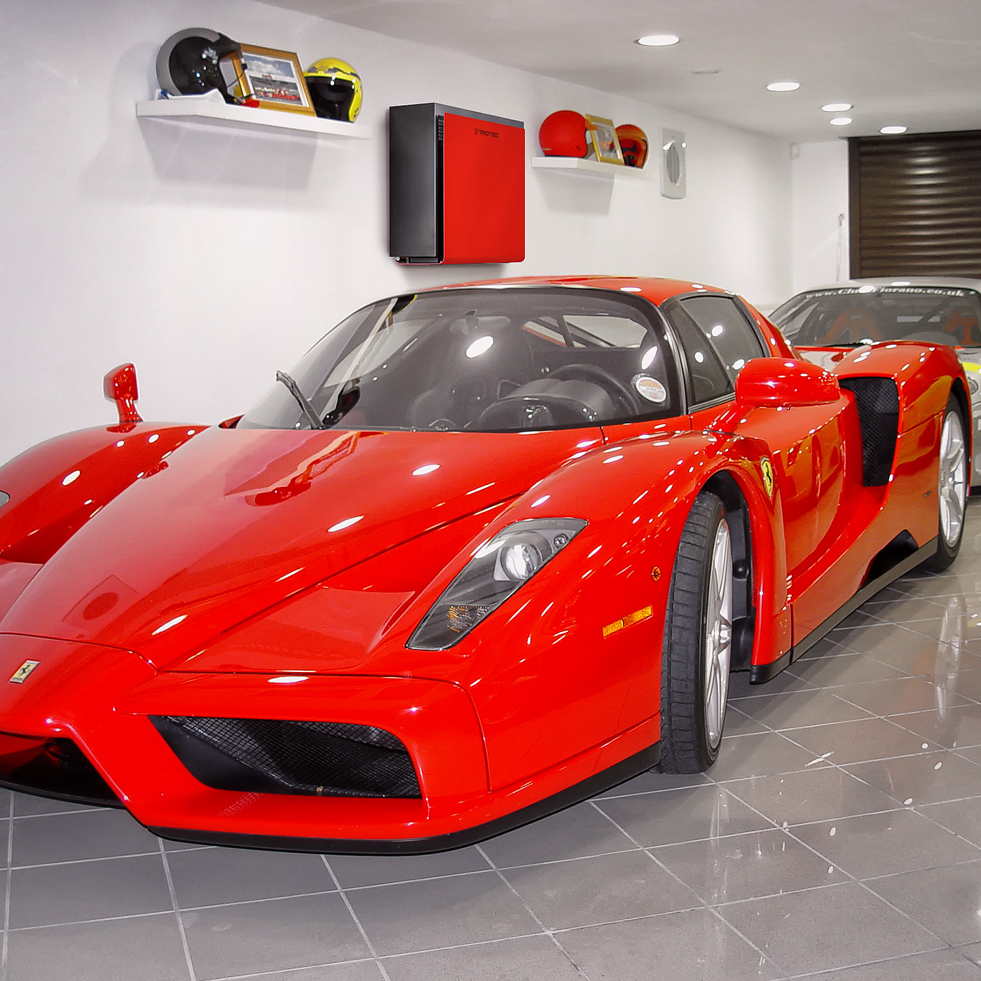 DH 30 VPR+ με πρόσοψη σε κόκκινο Ferrari