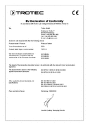 Δήλωση συμμόρφωσης διακόπτης πίεσης TDP DS (INT)