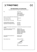 Konformitätserklärung Digitale Lötstation PSIS 11-230V (INT)