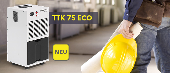 Ο νέος αφυγραντήρας αέρα TTK 75 ECO