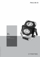Οδηγίες χρήσης λυχνία εργασίας μπαταρίας PWLS 08-10 (EL)
