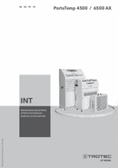 Οδηγίες χρήσης συσκευής κλιματισμού PortaTemp 4500/6500 AX (INT)