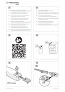Σύντομες οδηγίες χρήσης θερμομέτρου τροφίμων BT20 (INT)